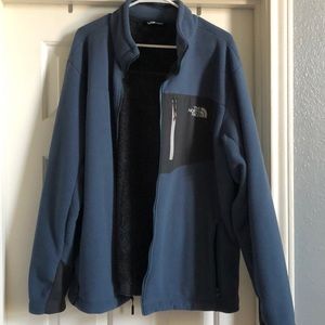 Blue and gray jacket